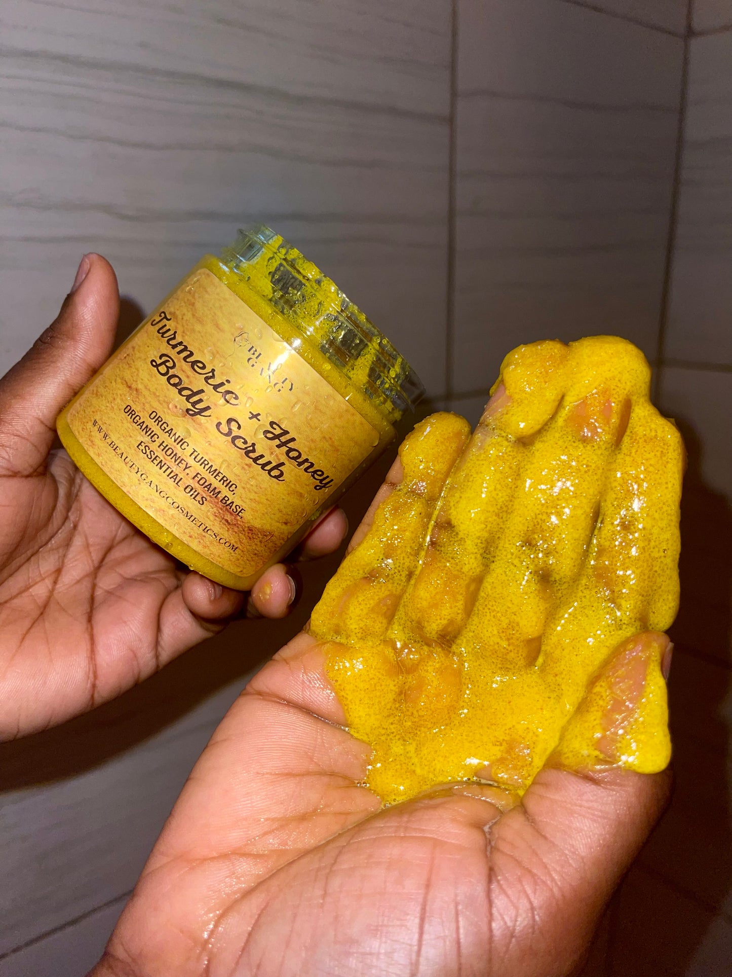 Turmeric + Honey Body Scrub